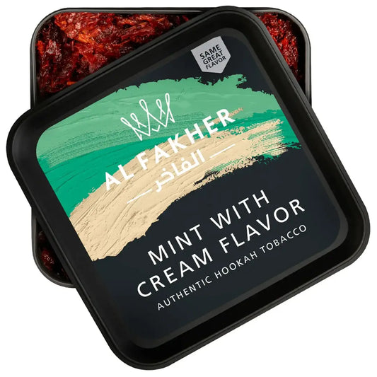 Al Fakher Mint With Cream Hookah Tobacco