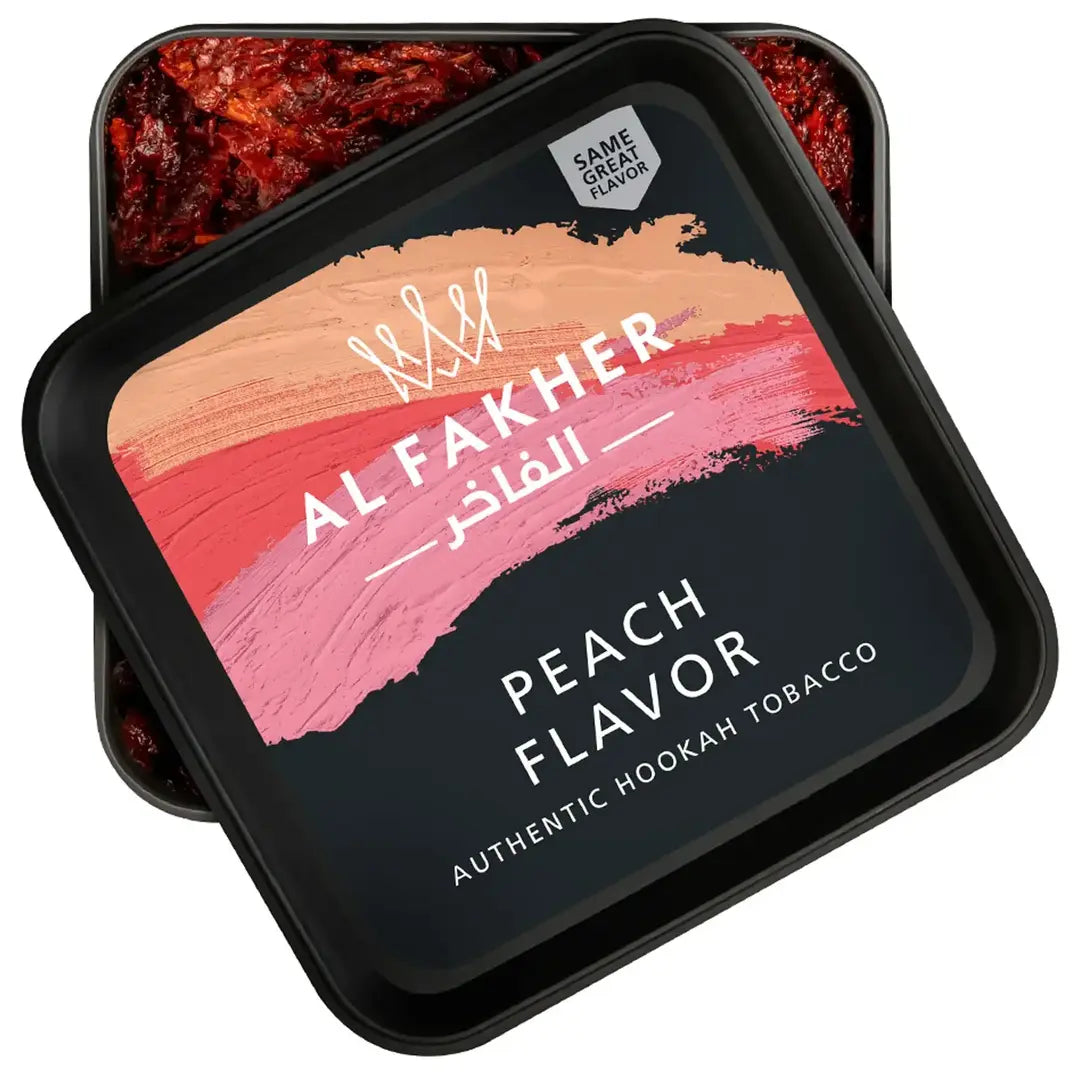 Al Fakher Peach Hookah Tobacco - Smoxygen