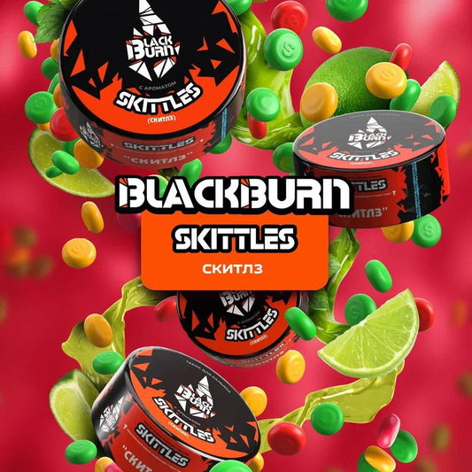 Black Burn Skittles Hookah Tobacco