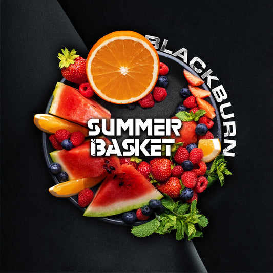 Black Burn Summer Basket - Smoxygen