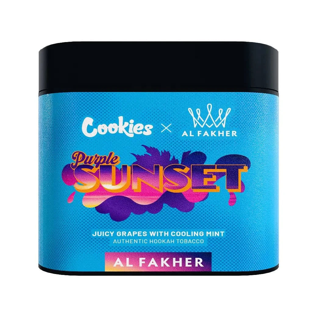 Cookies x Al Fakher Purple Sunset Hookah Flavor - Smoxygen