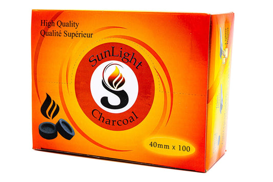 Seven Light QuickLight Charcoal 100 pieces - Smoxygen