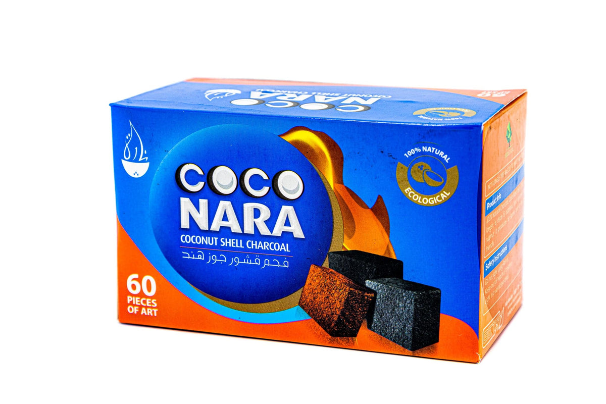 Coco Nara Charcoal 60 pieces - Smoxygen