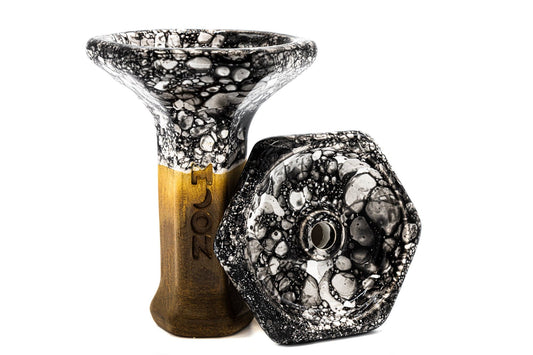 Moon Bowl Grand Phunnel Marble White