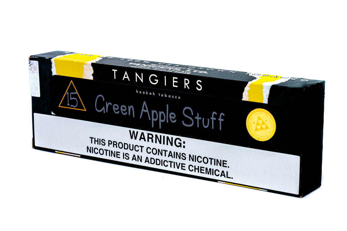 green apple tobacco BaccOff Pouches: Apple Flavored Less Dip Pouches DipStop free alternative with a rich apple Tangiers Green Apple Stuff Noir